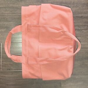 Dagne Dover Small Vida Organic Cotton Tote Orange